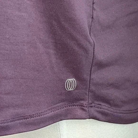 Balance Collection Women’s Mauve Cutout Athletic Tank Top Medium - Picture 5 of 7